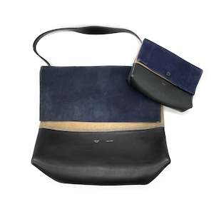 Handbag: CELINE ALL SOFT SHOULDER BAG AND POUCH
