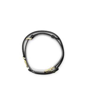 Adjustable Leather Strap in treated leather - 4cm wide