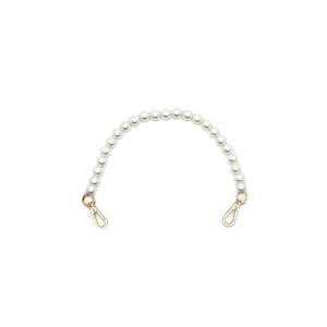 Top Handle Strap with Medium Pearls - 32cm