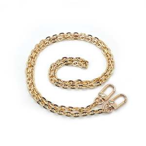 Bag Accessories: Gold crossbody chain - 105cm