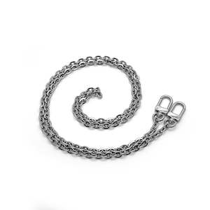 Silver crossbody chain