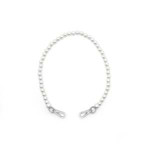 Bag Accessories: Pearl strap - 50cm (shoulder strap length) - medium pearls