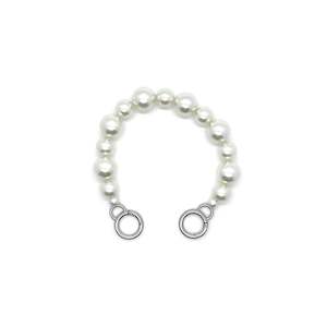 Top handle strap with Large Pearls (38cm)