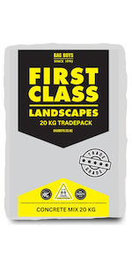 Concrete Mix Cement: 20 KG Bagged Concrete Mix - Bag Boys