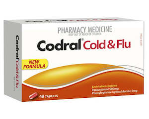 Colds: CODRAL PE Cold & Flu C.F 48s
