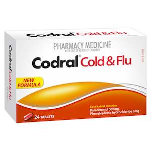 Codral Cold and Flu Tablets 24s
