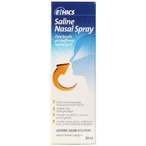 Nasal Sprays: Ethics Saline Nasal Spray 30ml