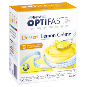 Weight Control: Optifast Lemon Desert 8 pack