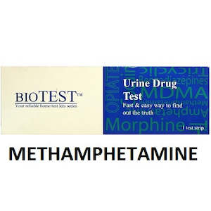 Drug Tests: BIO TEST Methamphetamine Drug Test