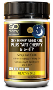 GO Hemp Seed Oil Plus TC &5HTP 100s