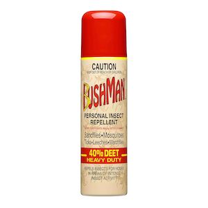 Insect Repellent: BUSHMAN H/Duty Aerosol 40% Deet 130g