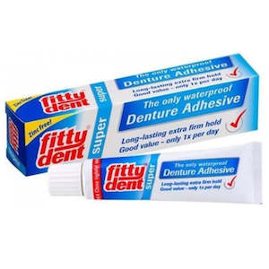 Denture Care: FITTY DENT Super Adhesive 40g