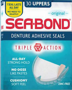 Denture Care: SEABOND Original Uppers 60s