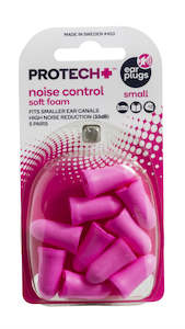 Ear Plugs: PROTECH+ Ear Plug Noise Sml 5pr
