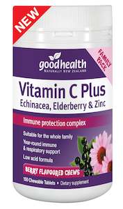 Immune Support: GHP Vitamin C Plus tablets 150s