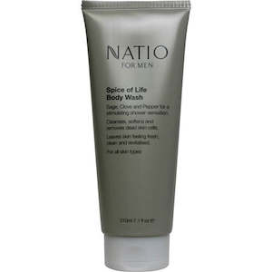 Natio: NATIO Men Spice Of Life B/Wash 210ml