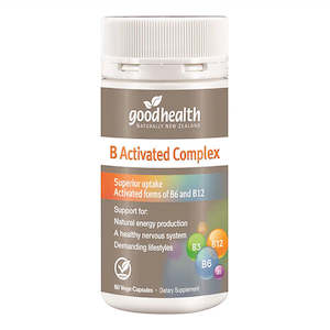 Mood And Energy Support: GHP B Activated Complex 60caps