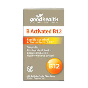 Mood And Energy Support: GHP B Activated B12 Diss. 120abs
