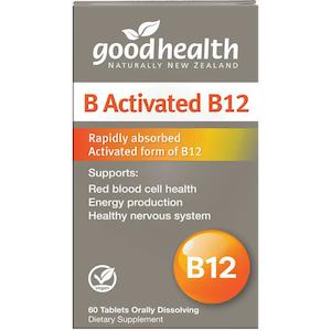GHP B Activated B12 60tabs