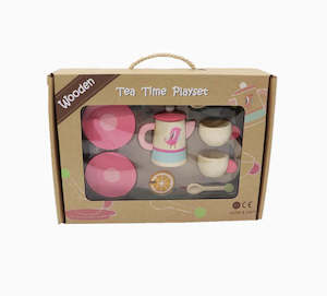 Baby Gifts: Little Tribe Wooden Tea Playset
