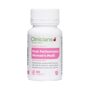 CLINIC. Wmn Multi Peak Perf Tabs 60s