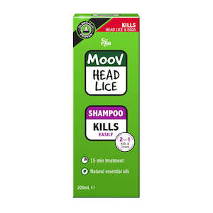 All Hair: Moov Headlice Shampoo 200ml