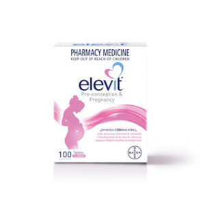 All Sexual Health: Elevit Pre & Pregnancy 100s