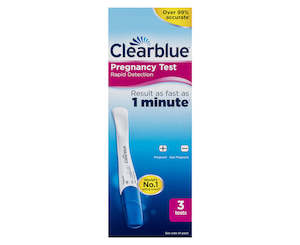 All Sexual Health: CLEARBLUE Visual Rap Det Preg Tst3pk
