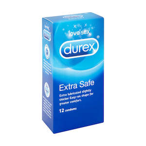 All Sexual Health: DUREX Extra Safe no spermic 12pk