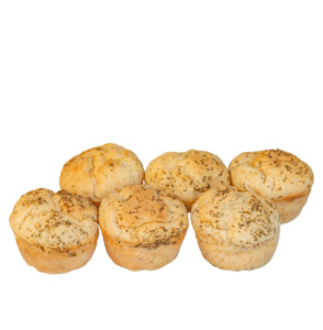 Buns And Rolls: Garlic & herbs roll 6pk (DF)