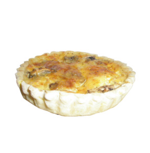 Savouries And Quiches: Bacon & Tomato quiche