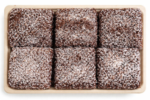 Sweets: Lamingtons Chocolate 6 pack (DF)