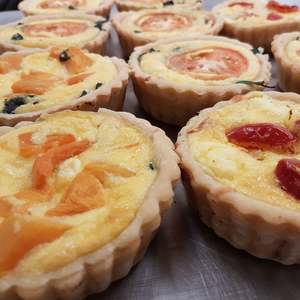 Savoury: Small Quiches