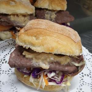 Beef, Horseradish & Coleslaw