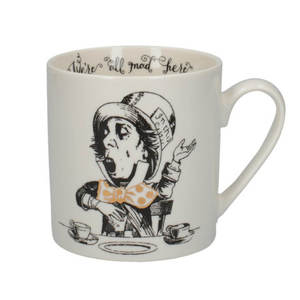 Mikasa x V&A Alice in Wonderland 350ml Mug Mad Hatter