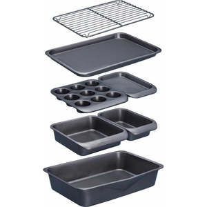 Sale: Mastercraft Smart Space Stacking Non Stick Bakeware Set 7pc