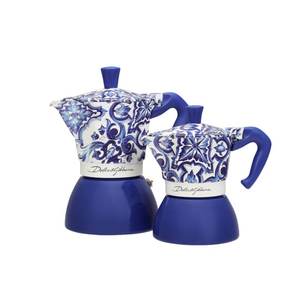 Bialetti: Bialetti Dolce&Gabbana Moka Induction | Blu Mediterraneo 6 Cup