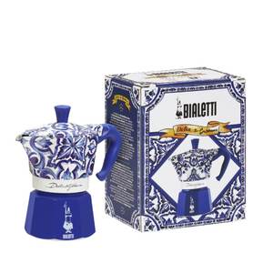 Bialetti Dolce&Gabbana Moka Express | Blu Mediterraneo 3 Cup