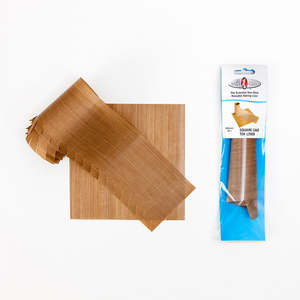 Bake-O-Glide Square Cake Liner with frilled wall liner