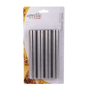 Appetito S/S Cannoli Tubes Set of 4