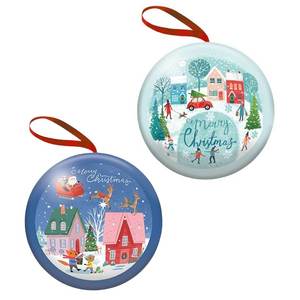 Home: Windel Christmas Tin Bauble 6.5cm