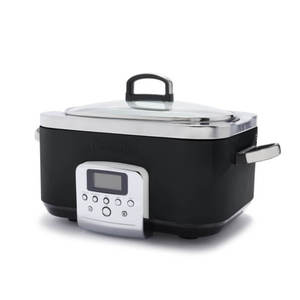 Slow Pressure Cookers: GreenPan 6L Slow Cooker Black