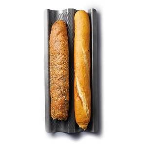 Bread Loaf Pans: Crusty Bake Non-Stick Baguette Tray 39cm