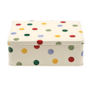 Bakers: Emma Bridgewater Polka Dots Deep Rectangle Tin
