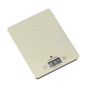 Mix Measure: Zassenhaus Balance Digital Kitchen Scales Cream