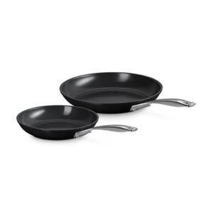Le Creuset Ceramic Non-Stick 24cm & 28cm Fry Pan Set 2pce