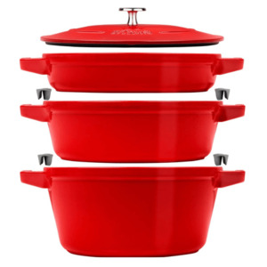 Cookware Sets: Staub Stackable 24cm Cookware Set 4pce