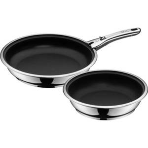 Frypans Skillets: WMF Click & Serve Frypan Set 3pce