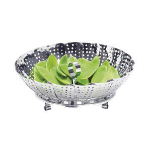 Colanders Strainers: Expandable S/S Steamer Basket