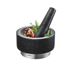 Garlic Herb Tools: Gefu Mortar and Pestle X-Plosion